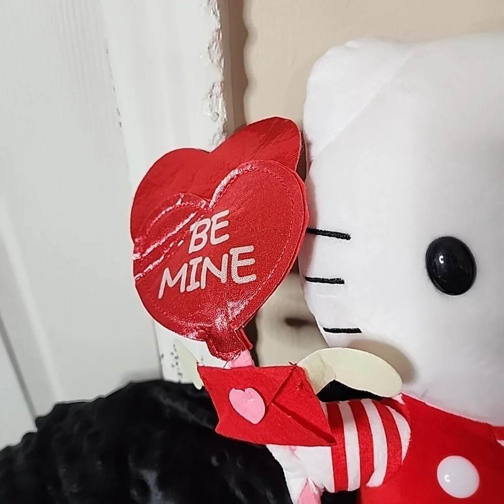 Hello Kitty Valentine's Gemmy Animated Plush Side Stepper. Musical - Picture 5 of 6